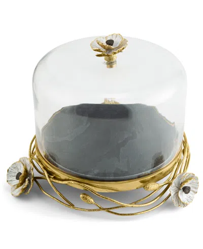 Michael Aram Anemone Cake Stand With Dome