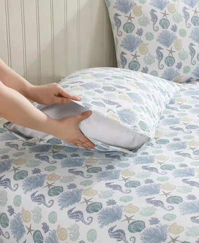 Beatrice Home Fashions Coastal Printed 4-pc. Sheet Set, Full