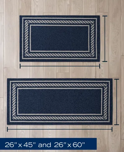 Nautica Rope Border Tufted 2-pc. Runner Rug Set