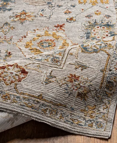 Livabliss Reina Ren-2307 5'3" X 5'3" Round Area Rug