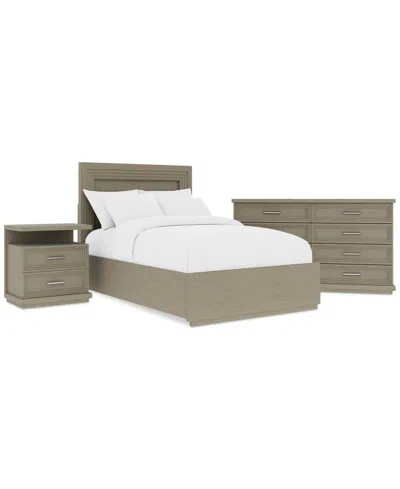 Macy's Cascade 3-pc. Bedroom Set (queen Storage Bed, Chest & Nightstand)