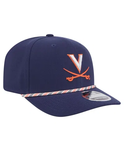 New Era Men's Navy Virginia Cavaliers Gameday Multi-rope 9seventy Stretch Snap Hat