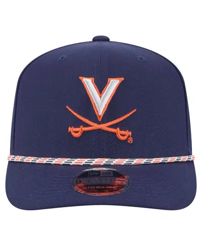 New Era Men's Navy Virginia Cavaliers Gameday Multi-rope 9seventy Stretch Snap Hat