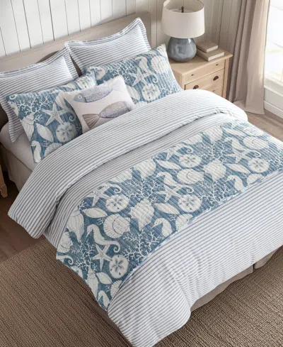 Levtex Tobago Stripe Reversible 3-pc. Duvet Cover Set, Queen