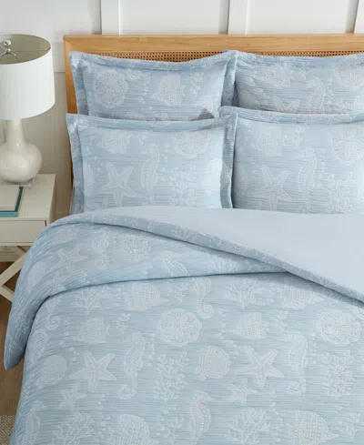 Levtex Seaside Charm Textured 3-pc. Comforter Set, Full/queen