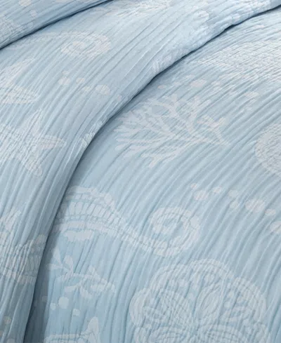 Levtex Seaside Charm Textured 3-pc. Comforter Set, Full/queen