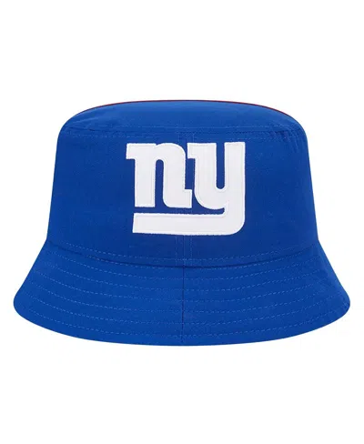 New Era Men's Royal New York Giants Helmet Bucket Hat