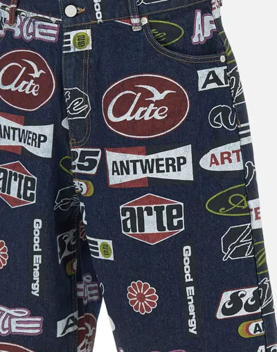Arte Antwerp Bermuda Stampa All-over