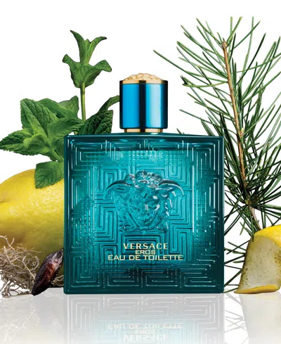 Versace Men's 3-pc. Eros Pour Homme Eau De Toilette Gift Set
