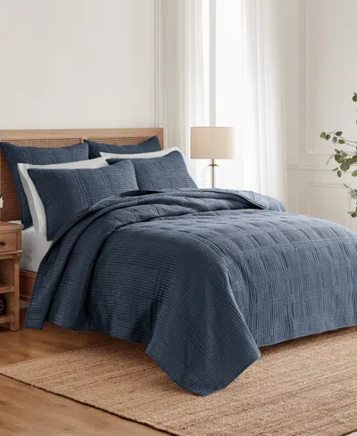 Levtex Cloud Waffle Textured 3-pc. Quilt Set, Full/queen
