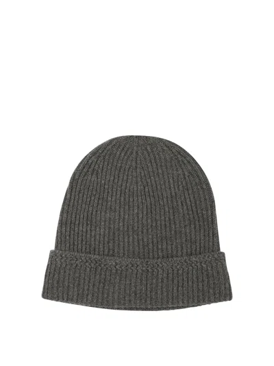 Tom Ford Cashmere Hat Hats Grey In Gray