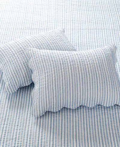Levtex Martha Stripe Reversible 3-pc. Quilt Set, King/california King