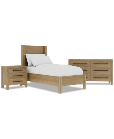 Macy's Davie 3-pc. Full Set (panel Bed, Chest & 3-drawer Nightstand)