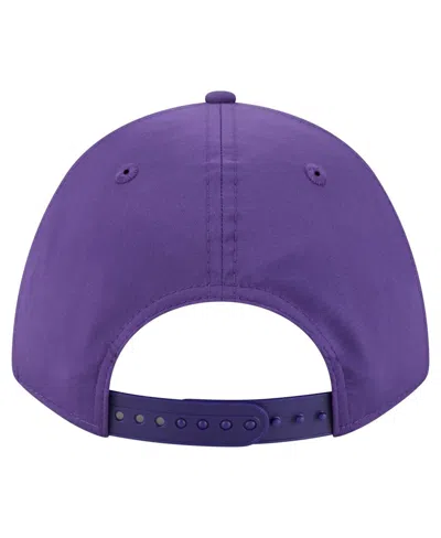 New Era Men's White/purple Minnesota Vikings Adventure Gradient 9forty M-crown A-frame Adjustable Hat