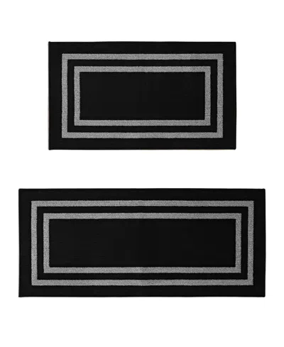 Nautica Double Line Border Tufted 2-pc. Runner Rug Set