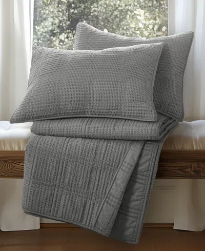 Levtex Cloud Waffle Textured 3-pc. Quilt Set, King/california King