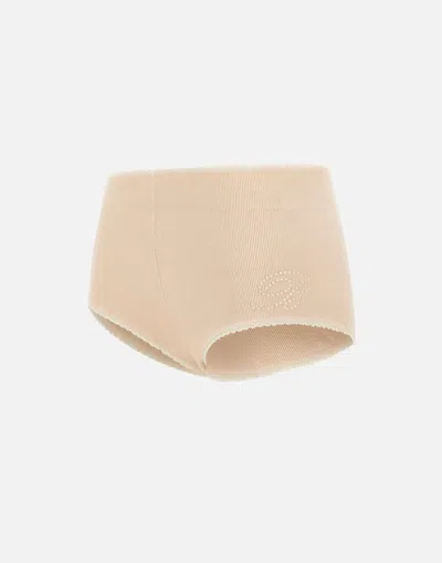 Blumarine Cotton Culotte Rhinestone Shorts