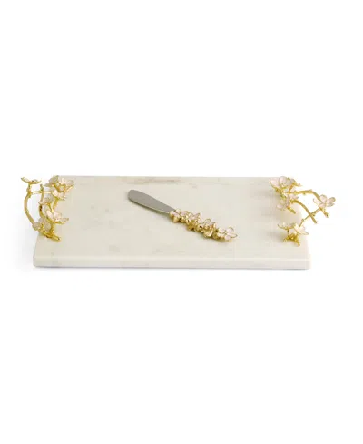 Michael Aram Cherry Blossom Small Cheese Board With Knife
