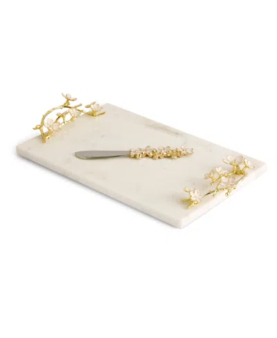 Michael Aram Cherry Blossom Small Cheese Board With Knife