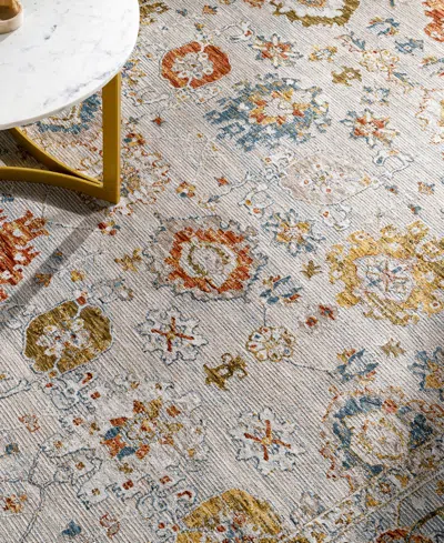 Livabliss Reina Ren-2307 7'10" X 7'10" Round Area Rug