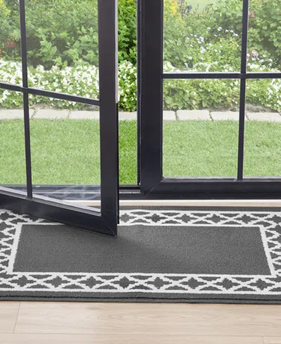 Nautica Collin Trellis Border Tufted 2-pc. Runner Rug Set