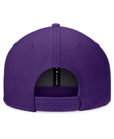 Top Of The World Men's Purple Ecu Pirates Fundamental Snapback Hat