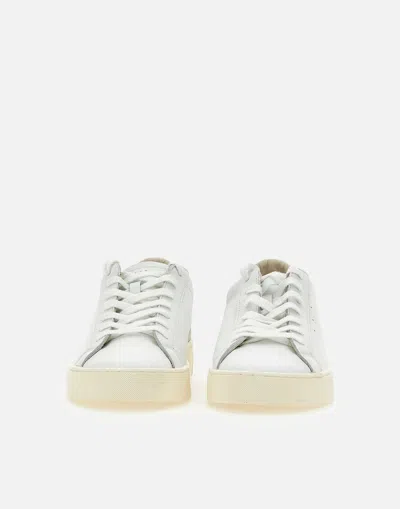 Date D.a.t.e. Sonica Calf White Grey Sneakers In White