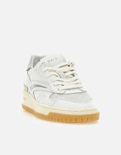 Date Torneo Pure Sneakers In White Leather