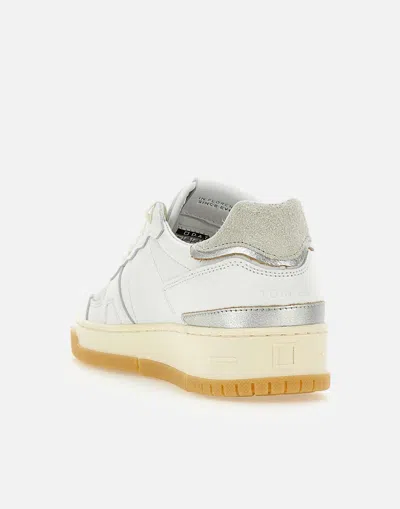 Date Torneo Pure Sneakers In White Leather