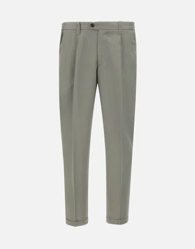 Devore Pleated Tailored Trousers