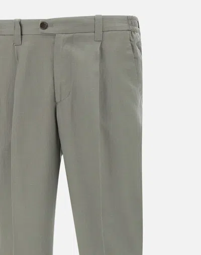 Devore Pleated Tailored Trousers