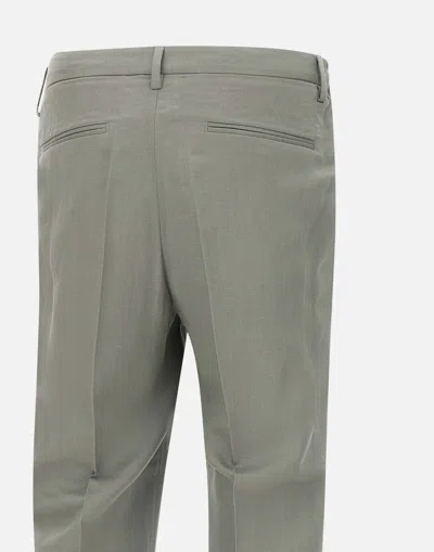 Devore Pleated Tailored Trousers