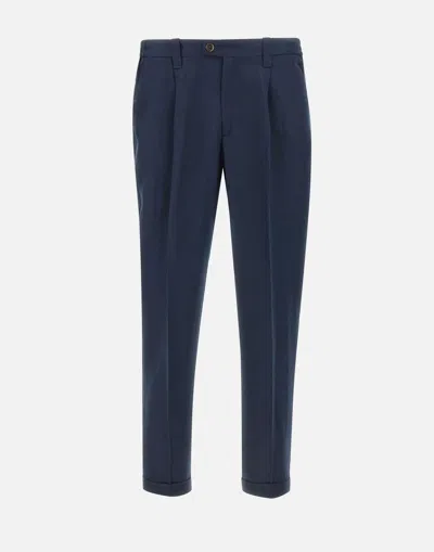 Devore Pleated Trousers