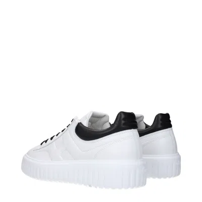 Hogan H-stripes Low-top Sneakers In White