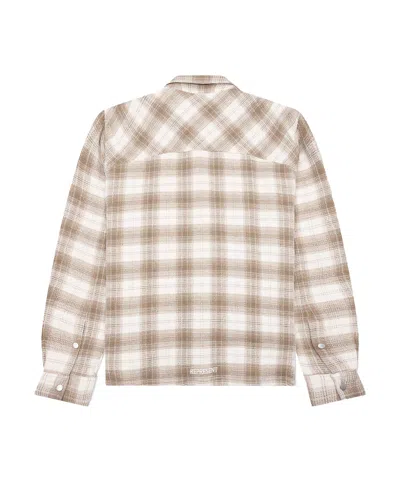Represent Clothing Camicia Waffle Marrone