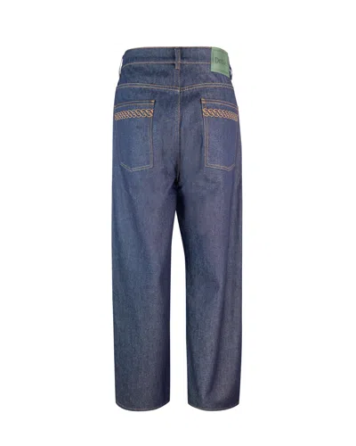 Drôle De Monsieur Jeans Baggy Brut Blue In Blue