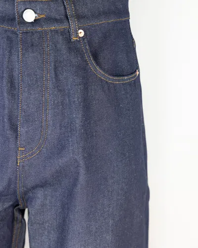 Drôle De Monsieur Jeans Baggy Brut Blue In Blue
