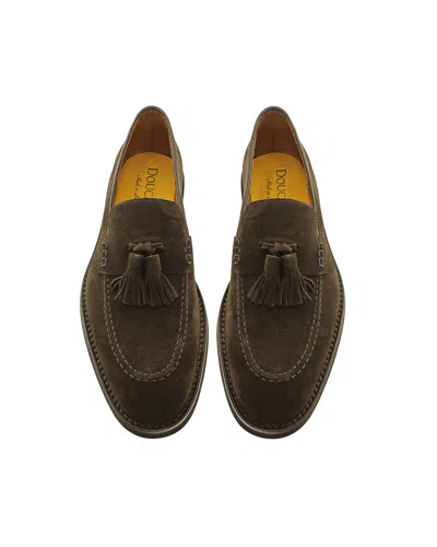 Doucal's Mocassino In Suede Marrone
