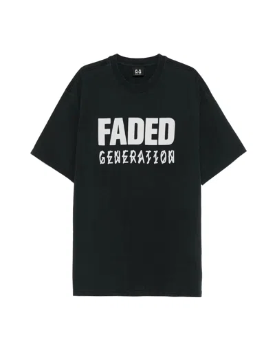 44 Label Group Faded Generation Black T-shirt