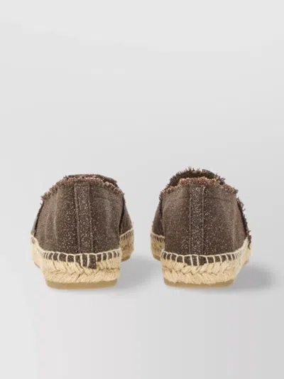 Castaã±er "kampala" Espadrille With Two-tone Frayed Sole