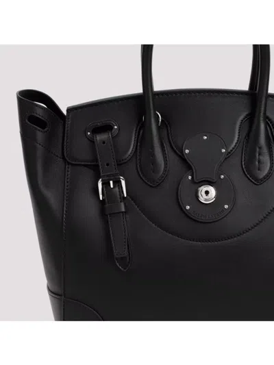 RALPH LAUREN SOFT RICKY 33 LEATHER TOTE BAG 