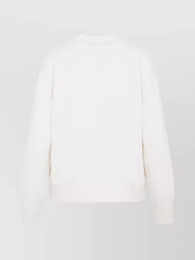 Ralph Lauren Cotton And Tech Fabric Crew Neck Pullover