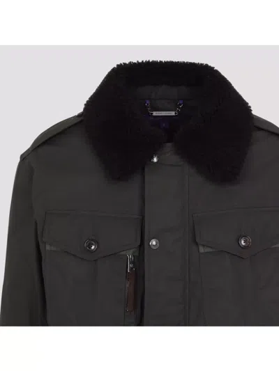 Ralph Lauren X Purple Label Military-inspired Coat With Adjustable Drawstrings