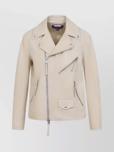 Ralph Lauren Leather Jacket Adjustable Straps