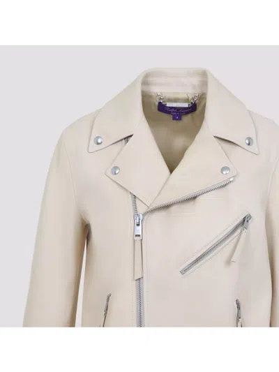 Ralph Lauren Leather Jacket Adjustable Straps