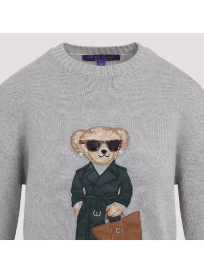 Ralph Lauren Bear Graphic Knitwear Ribbed Finish