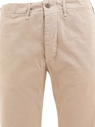 Rrl Tailored Chino Trousers With Pockets And Loops