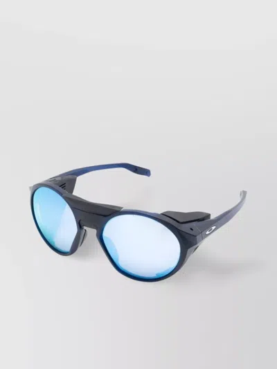 Oakley Matte Sunglasses With Mirrored Lenses