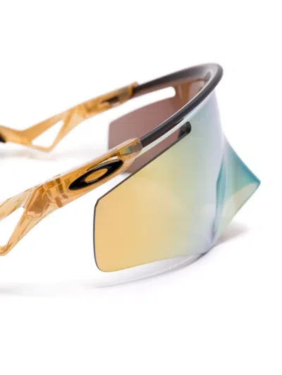 Oakley Sunglasses With Wraparound Design And Protective Case