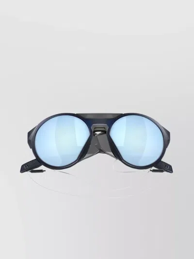 Oakley Matte Sunglasses With Mirrored Lenses